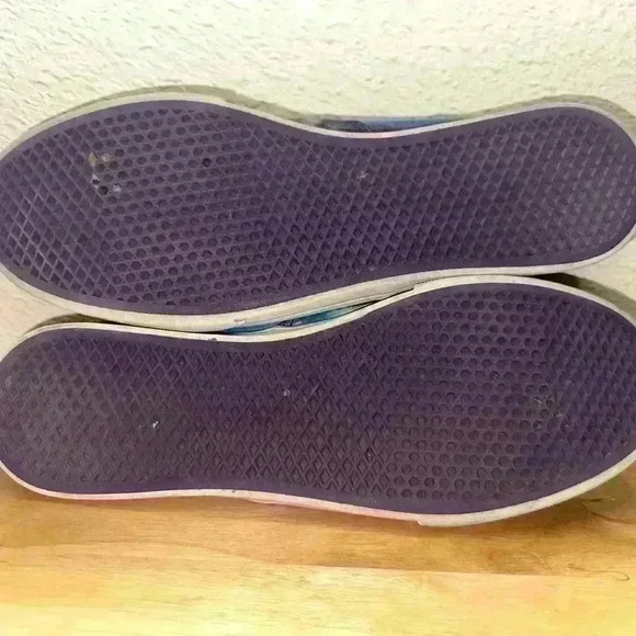 VANS off The Wall Sneakers Night Sky Stars Galaxy Shoes Men Sz 8.5 Women Sz 10 - Picture 8 of 11